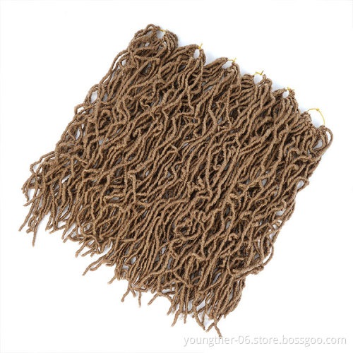 Wholesale 18 24 36 Inch Synthetic Crochet Hair Faux New Faux Locs Braiding New Faux Locs Extensions